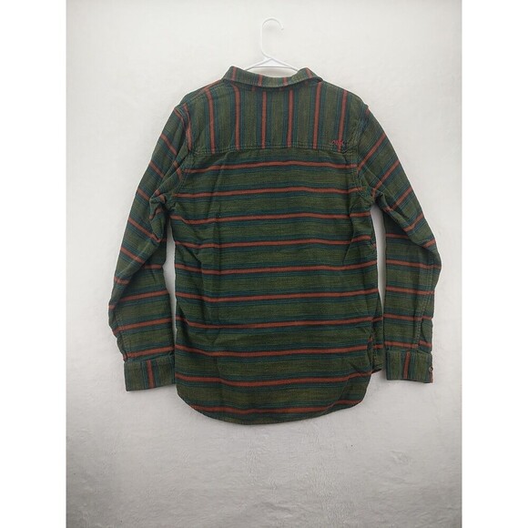 Mountain Khakis Horizontal Striped Mens Medium Long Sleeve Button Up Shirt - Picture 9 of 10